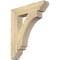 Ekena Millwork Imperial Slat Rough Sawn Bracket, Douglas Fir, 4"W x 20"D x 24"H BKT04X20X24IMP06RDF - alternate 1